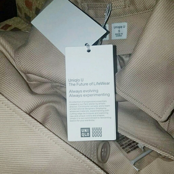 Uniqlo Woven Pea Coat - Picture 6 of 7